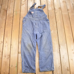 Vintage 1970s Big B Brotherhood Denim Overalls Size M / Vintage Overalls / Streetwear / Vintage Workwear