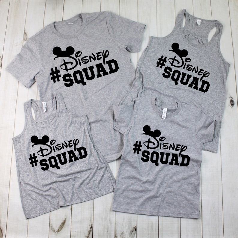 etsy disney shirts for family