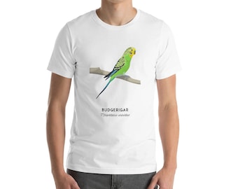 Budgerigar shirt, Budgie shirt, Australian animal shirt, bird Tshirt, Australian native animal tees, unisex shirt, mens shirt, womens shirt