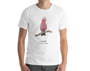 Galah cockatoo shirt, Australian animal shirt, bird Tshirt, animal tees, Australian native shirt, unisex shirt, mens shirt, womens shirt