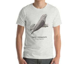 Tawny Frogmouth shirt, Australian animal shirt, Australian native shirt, bird Tshirt, animal tees, unisex shirt, mens shirt, womens shirt