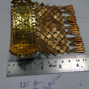 22K Gold Necklace Choker Diamond Set From Rajasthan India Free - Etsy
