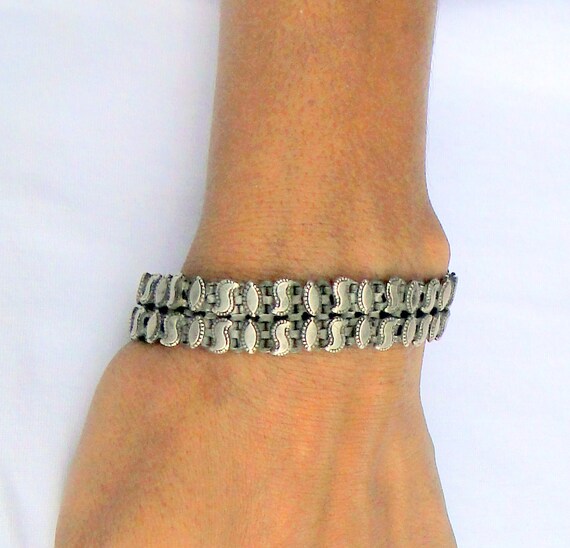 Vintage 925 Sterling Silver Chain Bracelet Fine Jewelry Vintage 925 Sterling Silver Chain Bracelet Fine Jewelry