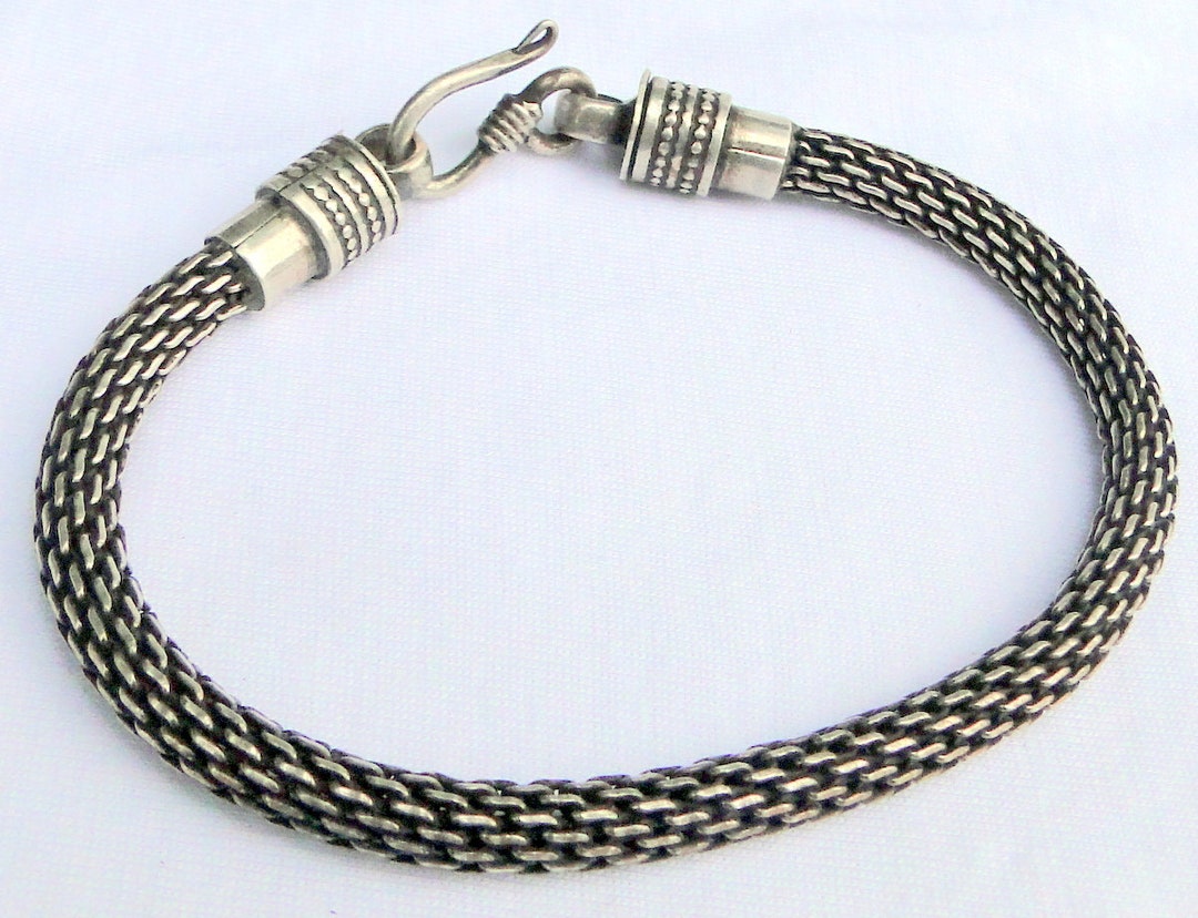 925 Sterling Silver Chain Bracelet Fine Jewelry 13185 - Etsy 925 Sterling Silver Chain Bracelet Fine Jewelry 13185 - Etsy