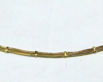 Vintage 22K Solid Gold Anklet handmade jewellery