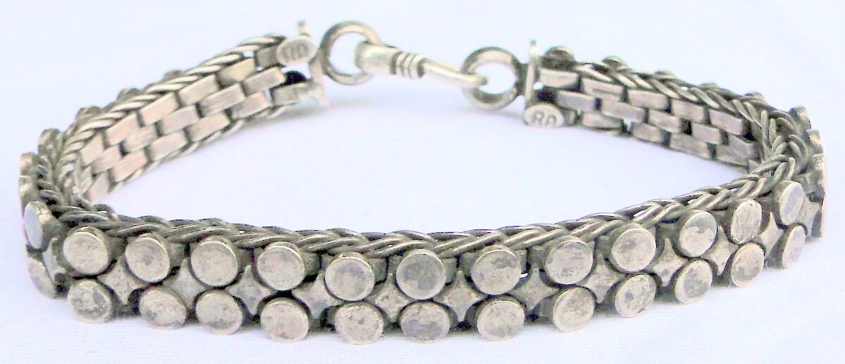 Vintage 925 Sterling Silver Chain Bracelet Fine Jewelry Vintage 925 Sterling Silver Chain Bracelet Fine Jewelry
