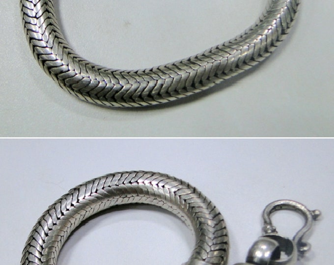 Heavy silver snake chain Clearance