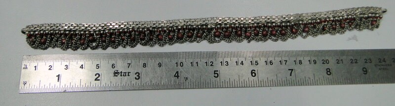 Barkha Silver Tribal Anklet main image 0