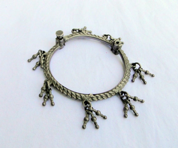 Tribal Silver Bell Earrings From Rajasthan Tribal Silver Bell Earrings From Rajasthan