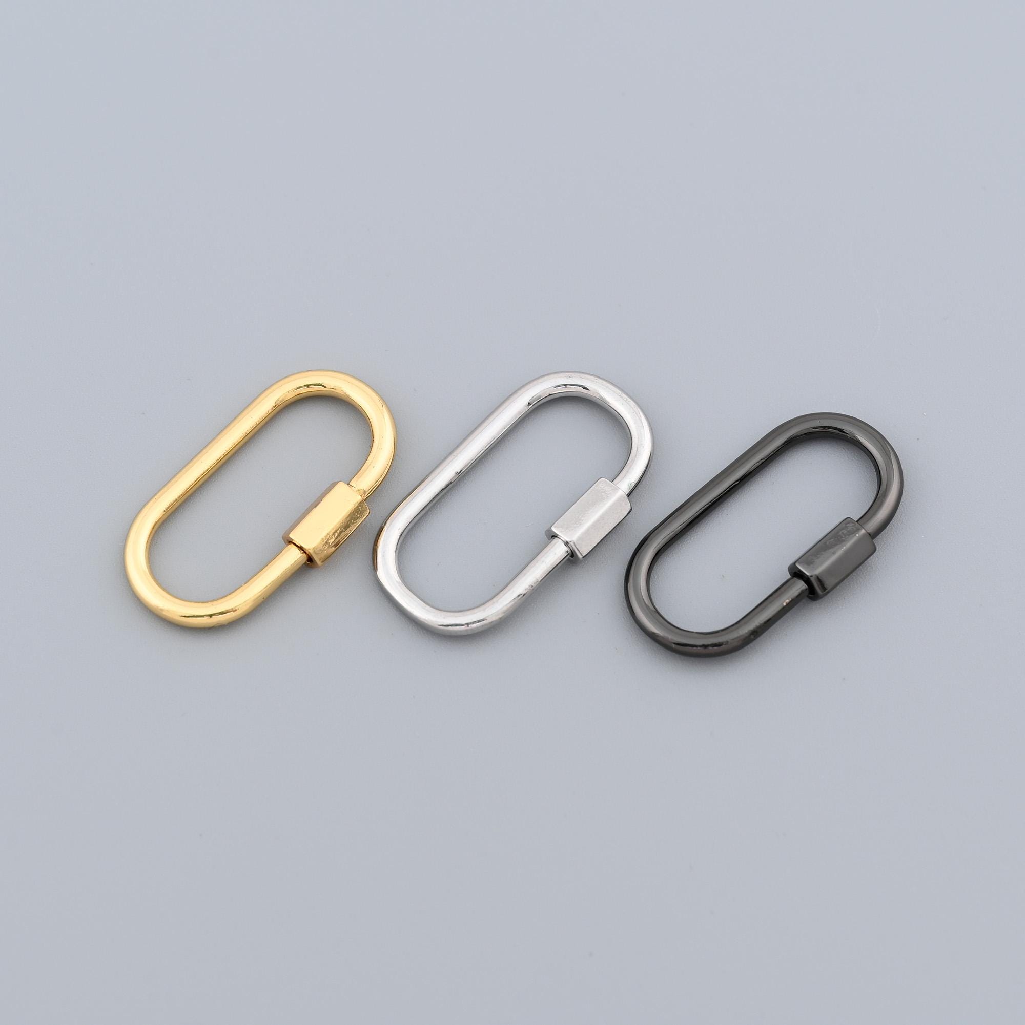 Bolzenkarabiner Messing ZDG - Starker Halt mit klassischem Messing-Look