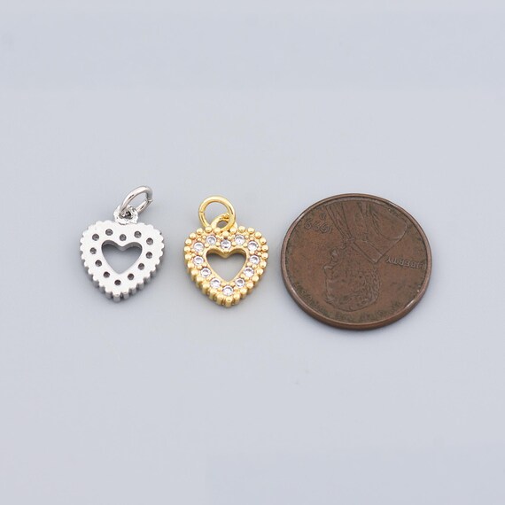 Ciondolo A Forma Di Cuore In Vetro Con Tappo A Vite – 25x6mm – Portafortuna Con Nome Da Riempire (Riso, Glitter, Cenere)