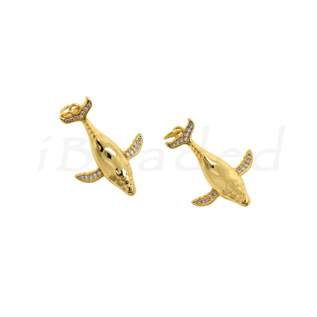 Jwelleries Fish Brass Diamond Fish Jewelry, Gold Fish Pendant, Earring Necklace ...