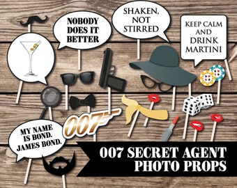 Secret Agent Party | Etsy