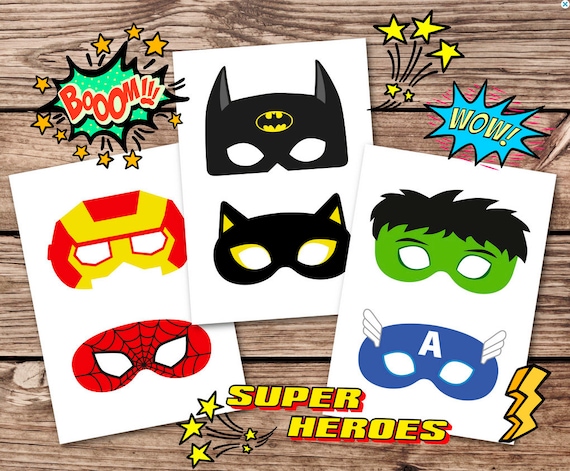 36 Superhelden Masken Zum Ausdrucken Besten Bilder Von Ausmalbilder