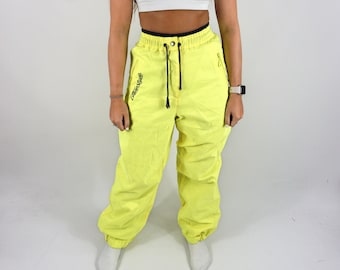 womens vintage tracksuit joggers festival trousers in extra small