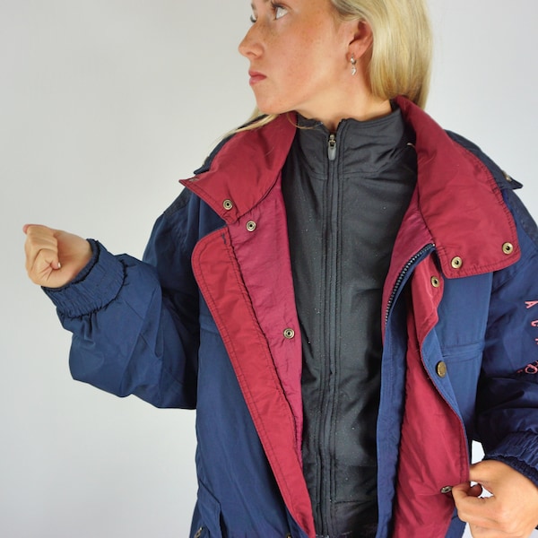 Womens vintage ski suit in medium uk size 12