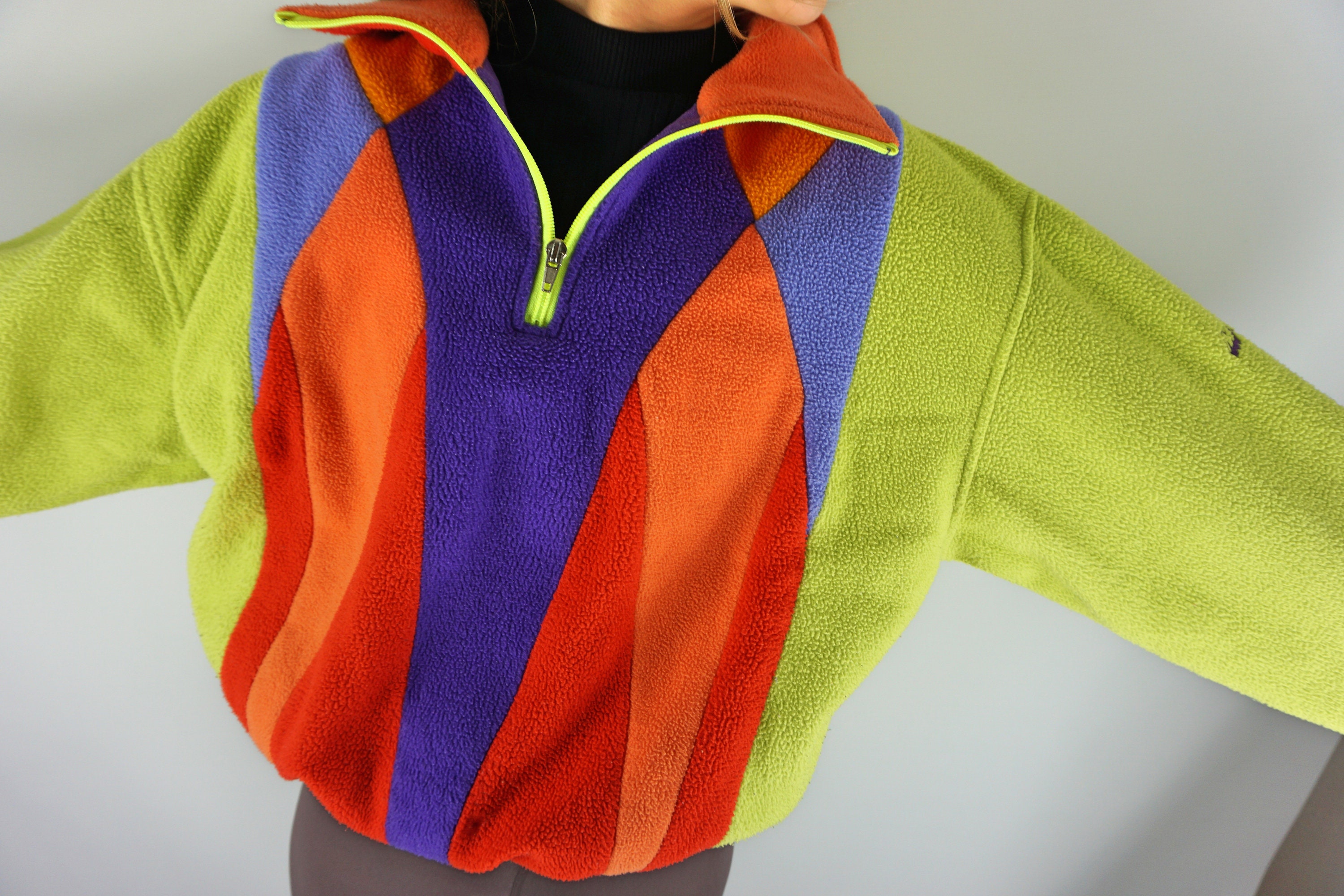 10+ Color Block Fleece
