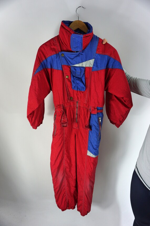 Combinaison de ski vintage JUNIOR KIDS 139cm 4ft7 Etsy France