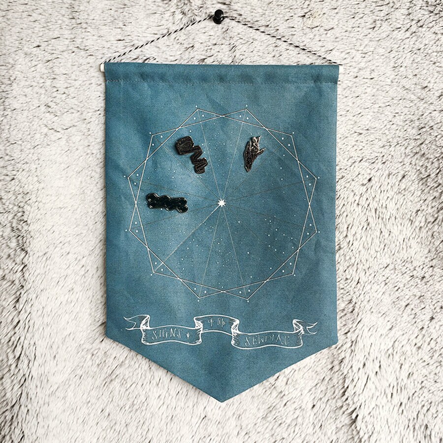 DIY Enamel Pin Banner Kit Sew Your Own Cute Enamel Pins Etsy