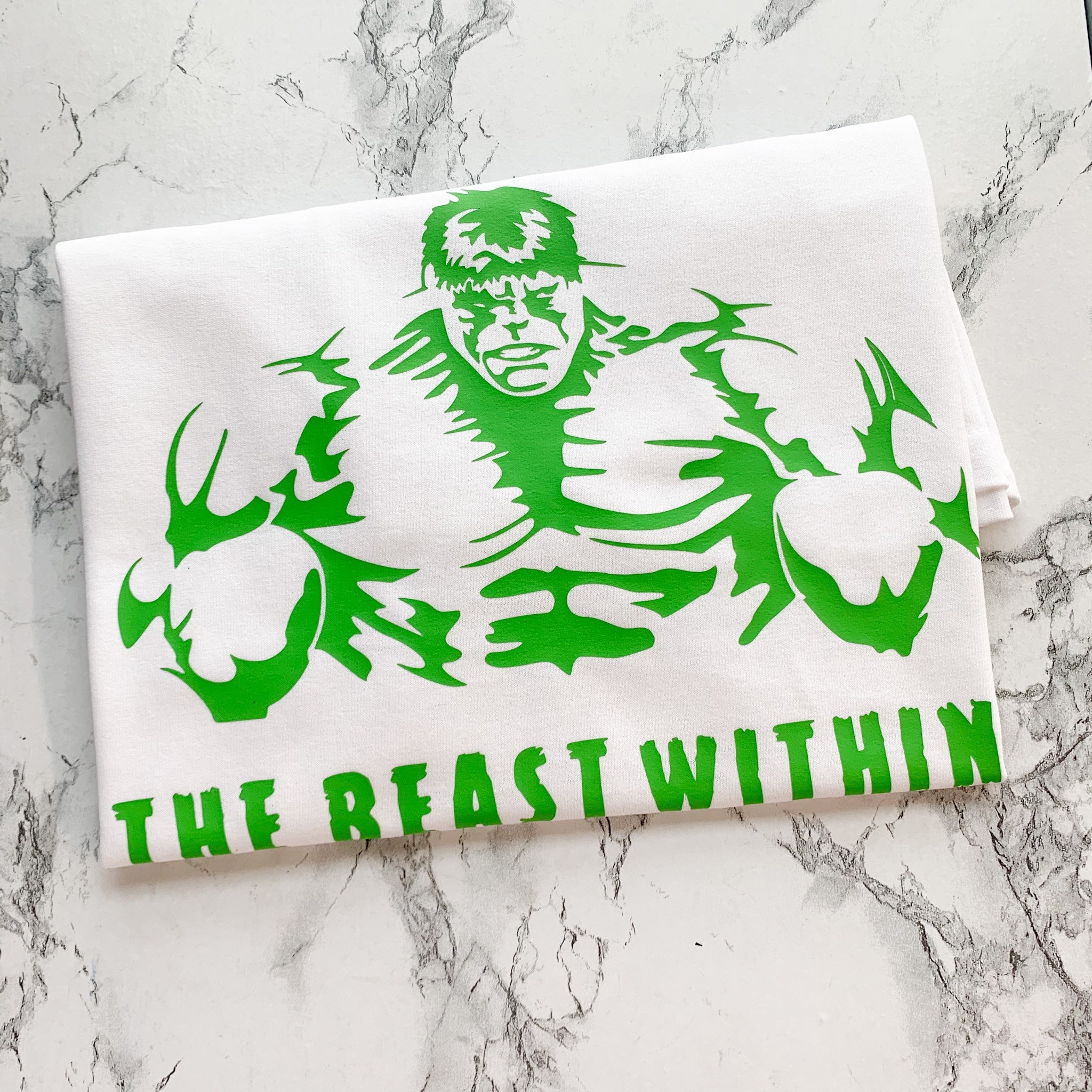 The Beast Within Hulk Mens Bodybuilding T-shirt Gym Workout