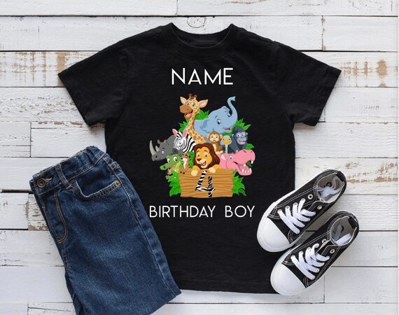 Kids 5 Year Old Zoo Birthday Shirt Safari Jungle Animal 5th Kids 5 Year Old Zoo Birthday Shirt Safari Jungle Animal 5th