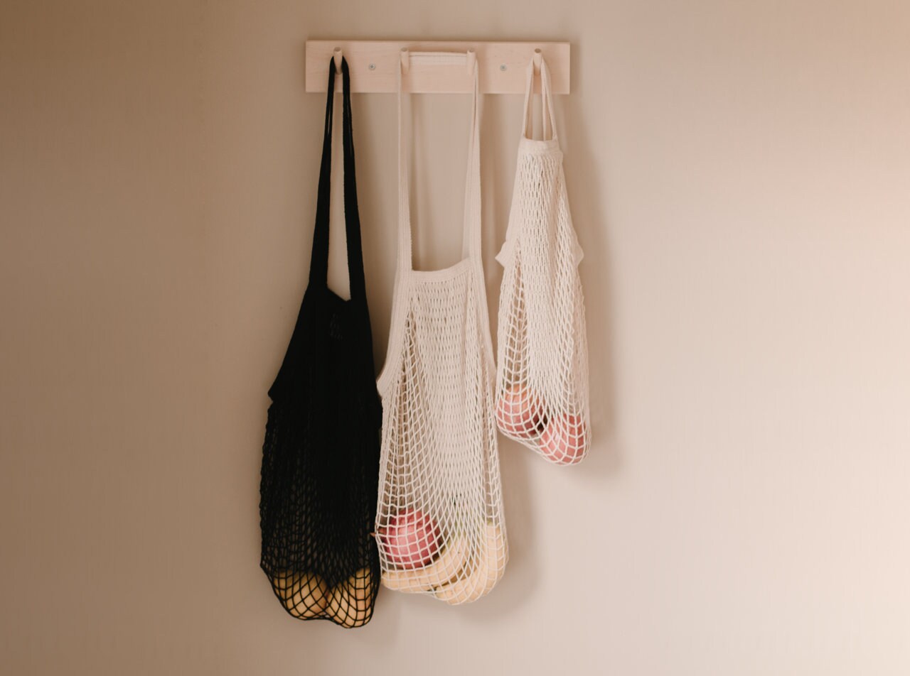 reusable string shopping bags