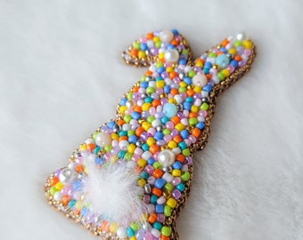 Rabbit Brooch