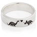 Dinosaur Ring Dinosaur Wedding Ring Dinosaur Fossil Ring Triceratops ...