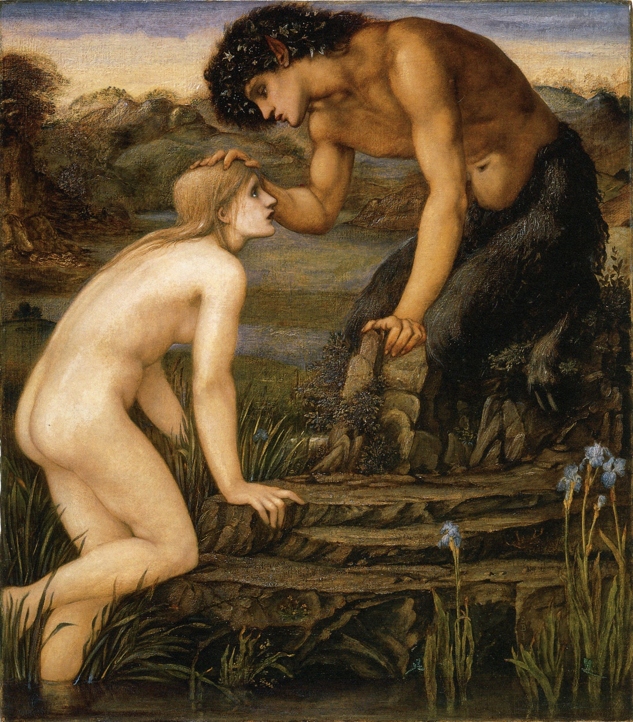 Edward Burne Jones Pan and Psyche Cupid and Psyche Romantic