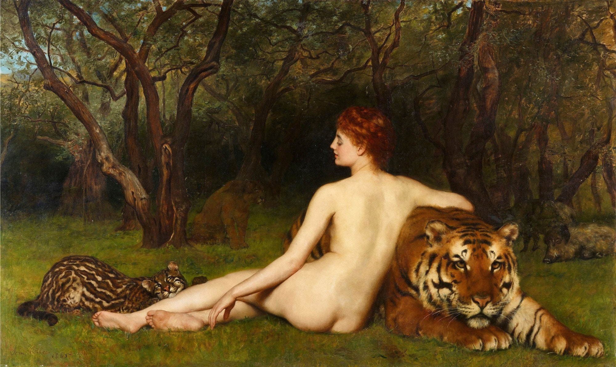 John Collier Circe Naked Woman With