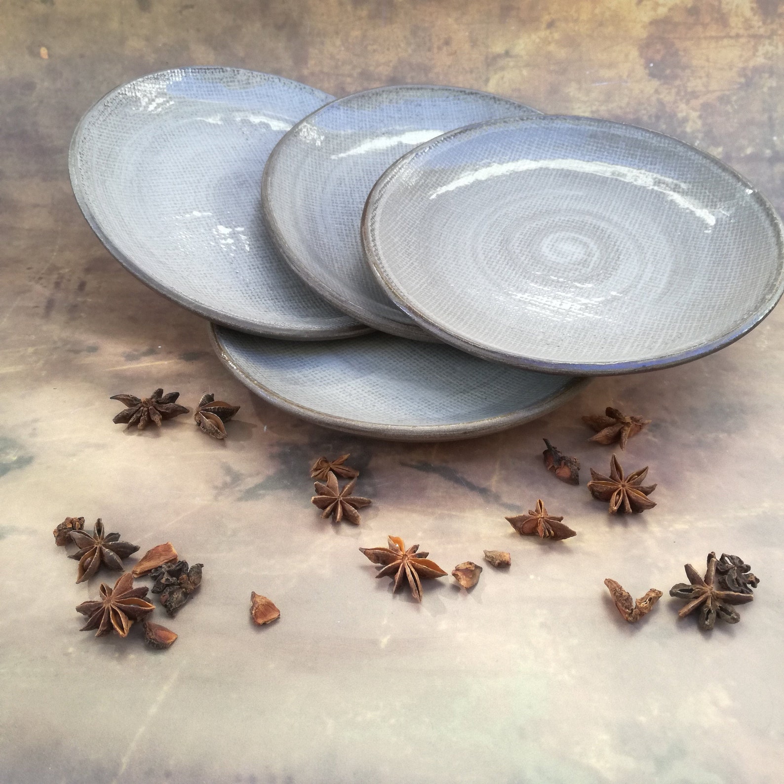 Dessert plate 19 cm White plate Ceramic plate Serving Etsy