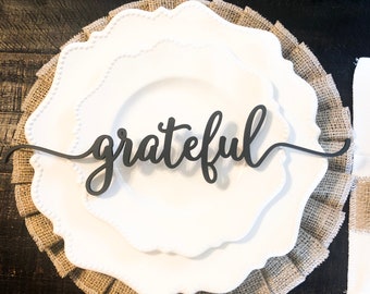 Grateful Place Cards