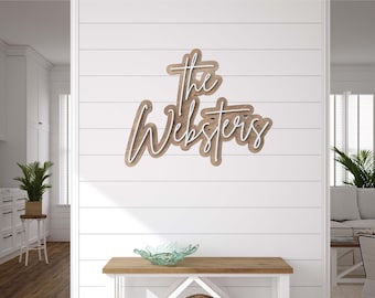 Last Name Sign | Family Name Sign | Backdrop Name | Wedding Backdrop | Wedding Sign | Photo Booth Backdrop | Hedge Wall Sign