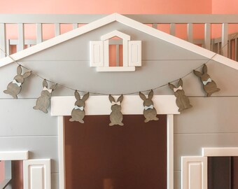 Bunny Wooden Garland