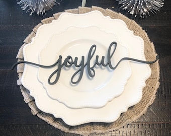 Joyful Place Cards