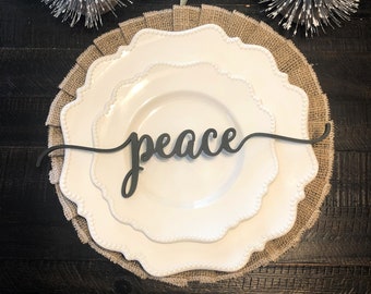 Peace Place Cards