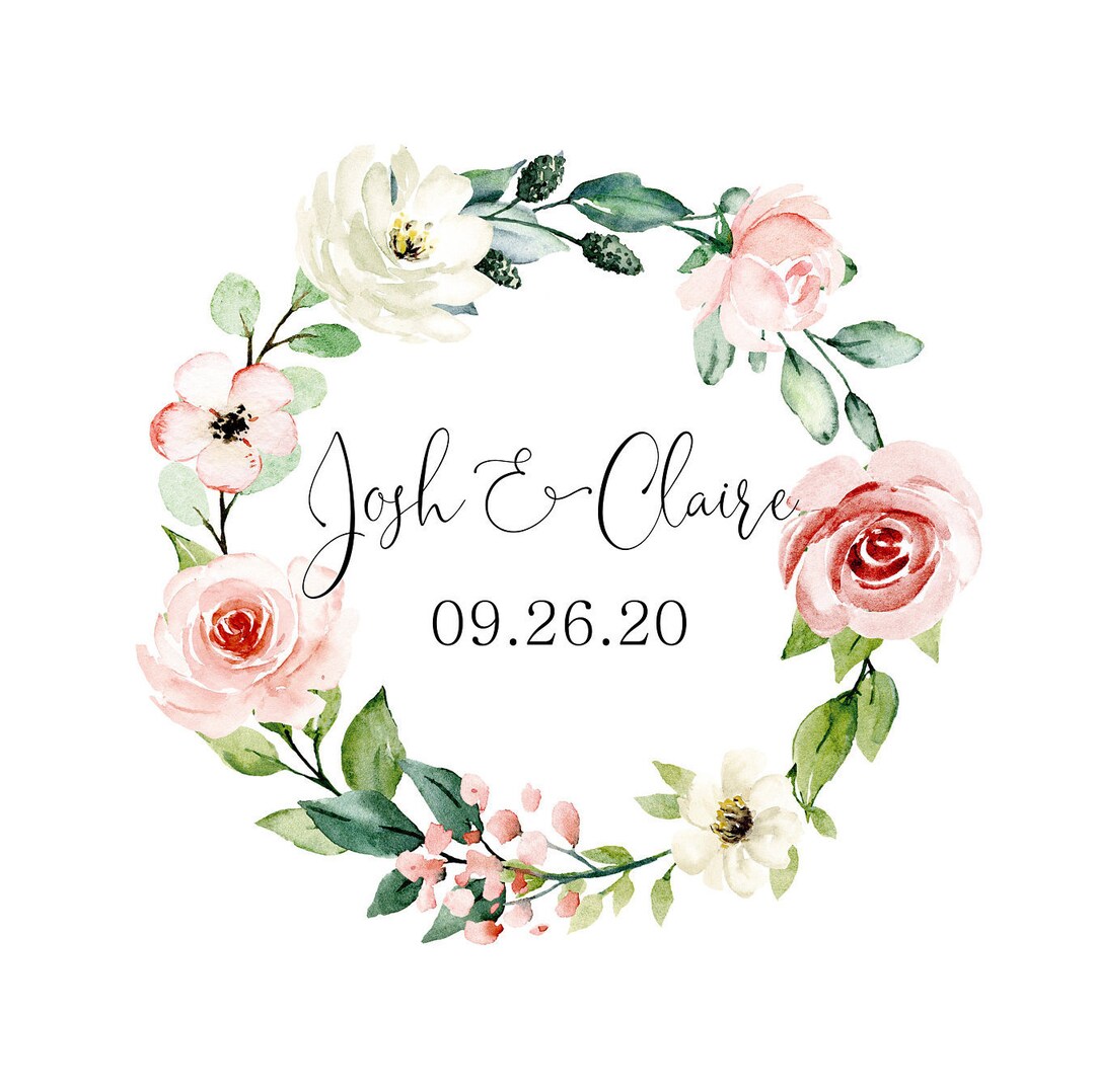 Wedding Guestbook Alternative Printable Guest Book Floral Custom ...