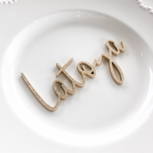 Laser Cut Names | Wedding Name Cards | Name Place Cards Wedding | Wedding Table Names | Wedding Table Decor | Wedding Place Names