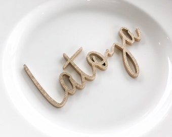 Laser Cut Names | Wedding Name Cards | Name Place Cards Wedding | Wedding Table Names | Wedding Table Decor | Wedding Place Names