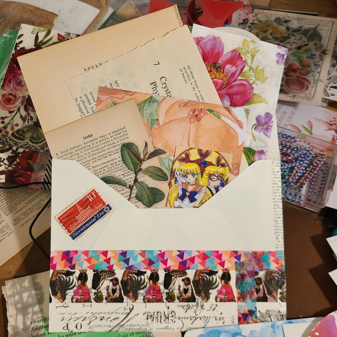 Happy Mail Surprise Envelope one to receive one to give Etsy