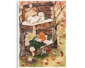 bunk bed Poster