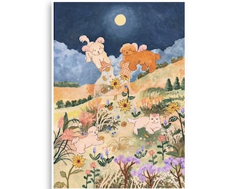 peanuts, walnuts, and sunflowers Poster