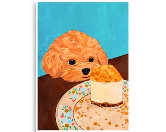 bami and dessert Poster