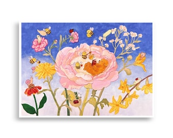 honey lemon tea Poster