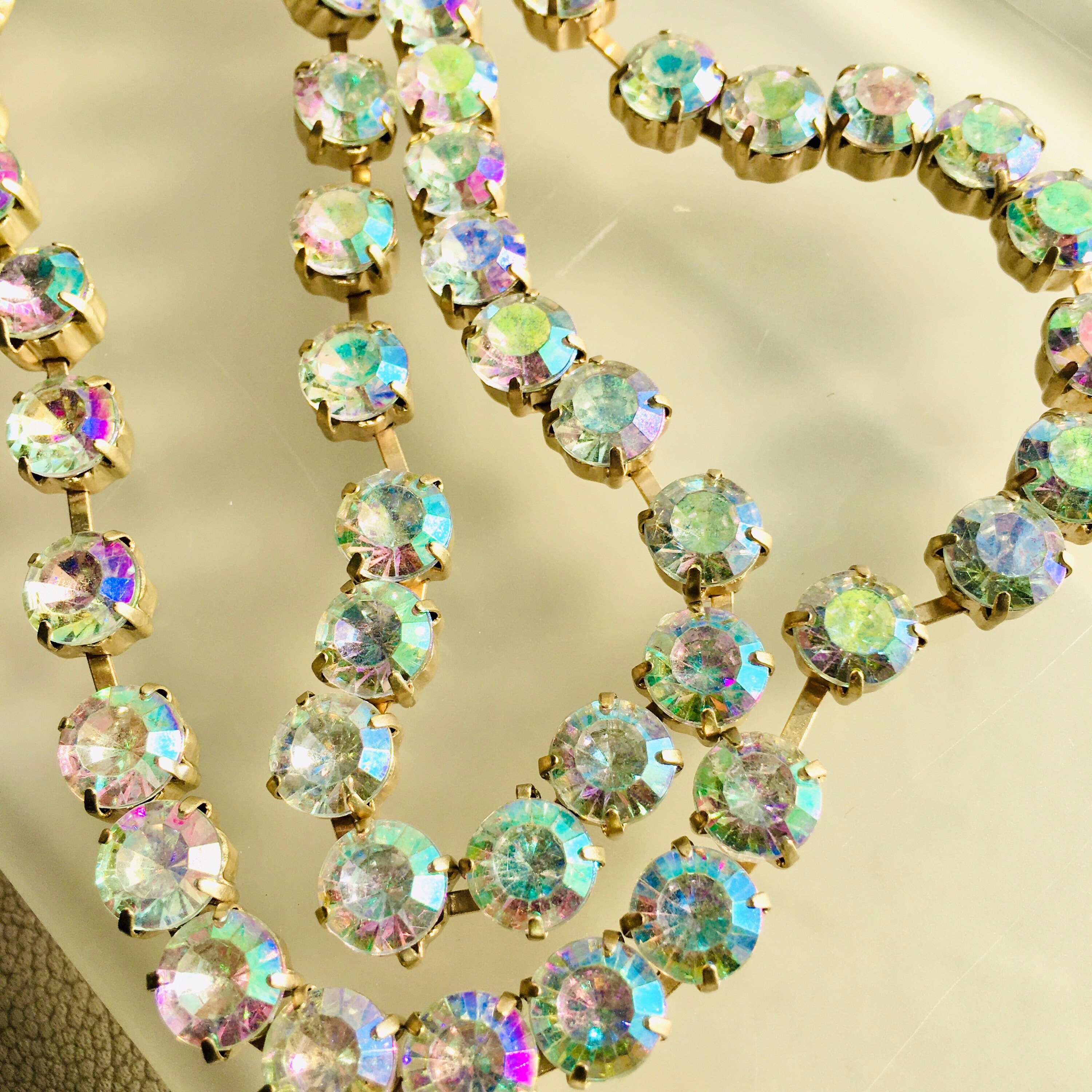 Cup Chain 8mm AB finish gold finish pick your length choose Etsy