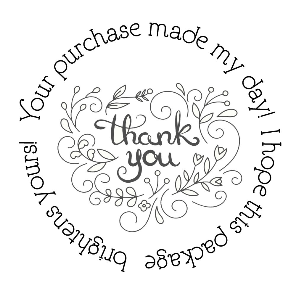 Small Business Stickers Thank You Support