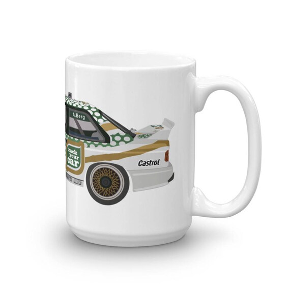 BMW Coche Aceite Taza De Colección Retro