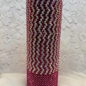 Handmade Rhinestone Tumbler