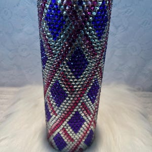 Handmade Rhinestone Tumbler