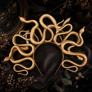 Medusa Snake Headpiece - Large